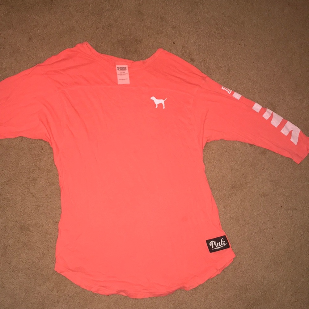 Neon orange PINK top